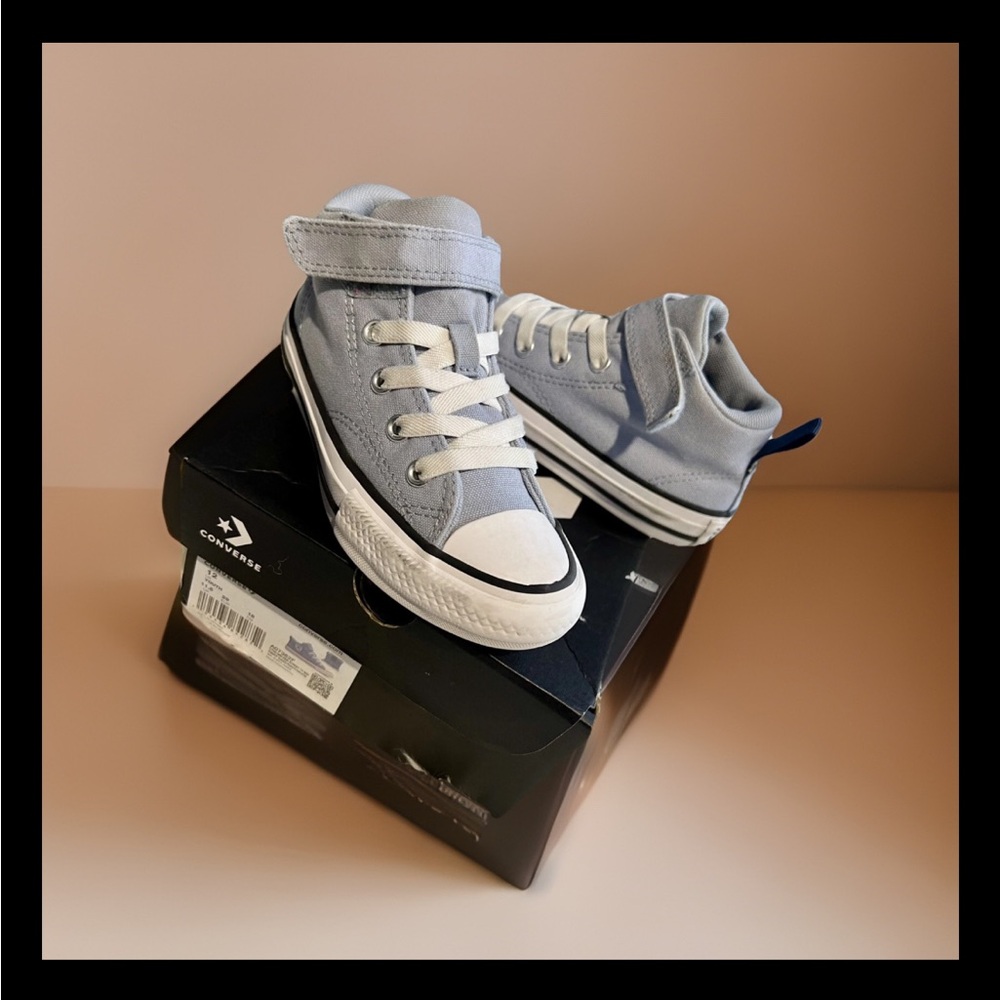 Converse Kids Light Blue High-Top Sneakers